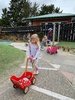 Kpc: Iris came to Monday session and the two had a lot of fun with bikes, feeding babies, dress ups and snails.