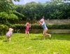 Sprinkler is out - must be summer time!