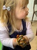 Kpc: juni got into the paint and loved it. Mystery box with music was a hit too.