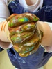 Kpc: juni got into the paint and loved it. Mystery box with music was a hit too.
