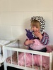 Kpc: dressups, playing shops in the freezing weather and rolling play doh! Great fine motor skill Miss Buni!