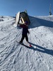 Cardrona full day ski lesson with the cuzzies with the lovely Ben. Oli and I skied down from the chairlift twice at the end of the day. Amazing! Oli loved it!
