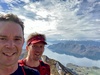 Royâ€™s Peak climb with G-dog. Incredible views well worth the 7k uphill slog.