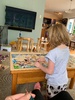 Lockdown day nine: trains and puzzles. Still happily playing