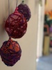 Lockdown day fourteen: making string eggs for Easter hunt. Lots of letter writing to friends, scootering around the busy park and a visit from a kereru.
