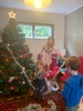 Nandad let the kids loose on their tree, followed with a yummy birthday dinner.