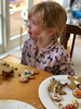 Thank you drawings and cookies for friends