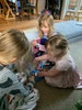 Pre Christmas gifting to each other. Oli had been planning her gifts for months, sleeping with them under her pillow, while juni and iris made gifts the day the tree went up.