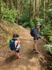Christmas Day walk with the kids new bags.