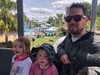 Splash planet was a hit with Olive spending most of the day on the hydro slides. Iris also went down a couple of times. Train and the jeeps were fun for all.