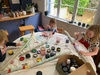 Holiday craft begins... driftwood gate art!