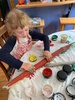 Holiday craft begins... driftwood gate art!