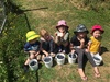 While we had a night at battlehill in the caravan... the kids had a sleepover followed by blueberry picking! Apparently juni ate more than she picked... they were delish!