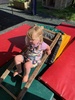 Juni got into the low obstacle course today with pippa and Edith