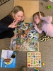 Lockdown day four: finished the puzzle! Started a mega one only to give up! Gave iris a haircut and plaits today keep, started knitting Oliâ€™s ombrÃ© tunic.