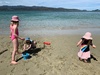 Great teachers only day at the beach with the McGills, Smiths and Turners
