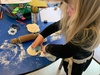 Kpc: salt dough creations! Potions, tyre swing and parachute singing.