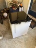 The fridge goes black until we can afford a flash 2 way one.