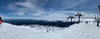 Second bluebird day up at Turoa! Olive and Milla went up with G dog, Mama Lisa and Grandad, while iris and mummy had a go on the chairlift and pomer