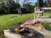 We arrived in sunny Taupo! Tom set time work with swings and rings for the kids. I started the wreaths...