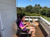 Lovely botanical gardens walk, kids just loved playing around home and Tom worked downstairs in the office...