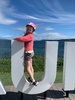 It was meant to rain... but turned out to be lovely. Kids biked 4km into town for a train ride, playground and milk shake. Beautiful new walkway.
