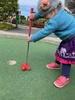 Mini golf was great fun. Juni was kept amused, so nice to do these family things now! We finished with lunch at Lâ€™artÃ© cafe.