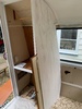 Caravan: new lights! And the pantry is getting new panels.