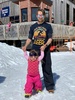 Iris had a great full day skiing In happy valley. Got the hang of skiing! Juni didnâ€™t want to be left behind and skied too! (With daddy)