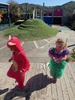 Kpc painting everything today! Juni and maisieâ€™s friendship has taken off