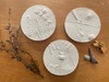 Holiday crafting, 3d casting with clay.