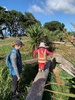 Mt Vic nature trail with tamariki nui