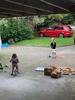Child labour... kids did a great job and we got the wood moved within and hour and a half.