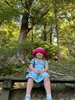 Butterfly creek walk in eastbourne. Juni managed it all the way! A happy walk for all.