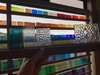 Stain glass window designing! And visit to pukerua bay to choose glass.