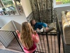 Crate fun while we work out Zorroâ€™s new pad. Kids canâ€™t get enough of the crateâ€¦