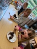 Olive has really taken to enjoying baking completely solo! Muffins, slice and now a cake!