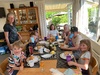 Boxing Day bbq. Great Uncle Peter and Great Aunty Pat’s famous UK pjs… we always love receiving them!