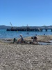 Last day of the holidays and it was stunning at days bay. Pizza lunch, swim, playing in the stream and finished with an ice cream. Bliss.