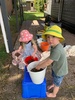 Ohakune painting bee... kids were happy playing in the village grounds while we painted and painted...
