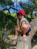 Oliveâ€™s birthday battlehill sleepover, lovely trees to climb, cooked marshmallows over the fire and 5 in the caravan for bed.