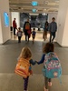 Tamariki nui at Te papa! Kai, fire drill and Pacifica pattern rubbings