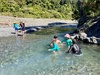 Walk down to the river and a much needed swim!