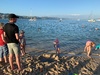 Dinner at oriental bay with the Turners. Stunningly warm! Summer at last!