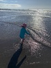 Biked to fish bridge with Oli, another beach run, climbed Paritutu rock in the evening.