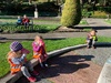 Tamariki nui session at the botanical gardens! Feeding the ducks, walk and leaf rubbing craft in the treehouse.