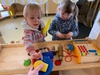 Shops and foot swing painting with leap frogs to finish. Last playcentre session. Not sure how I feel about it.