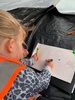 Campbell st camping experience. Tent making, pikelet cooking, drawing, hot chocolates and a mini bush walk.
