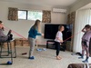 Lunch at Natâ€™s house, kids played elastics the whole time. Lovely catch-up.