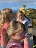 Makara Peak to scatter some of Lyonâ€™s ashes with the family. Juni walked the whole way.